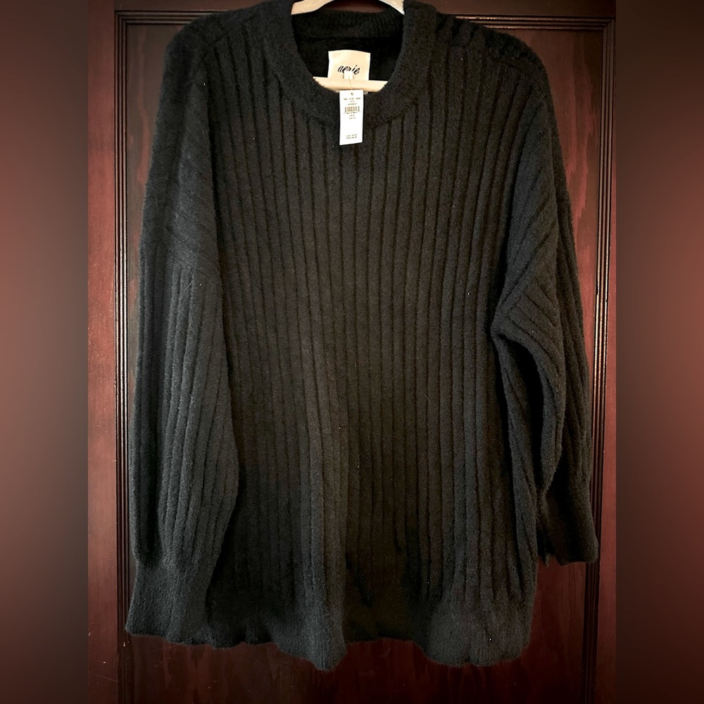 Womens aerie buttercream crew sweater